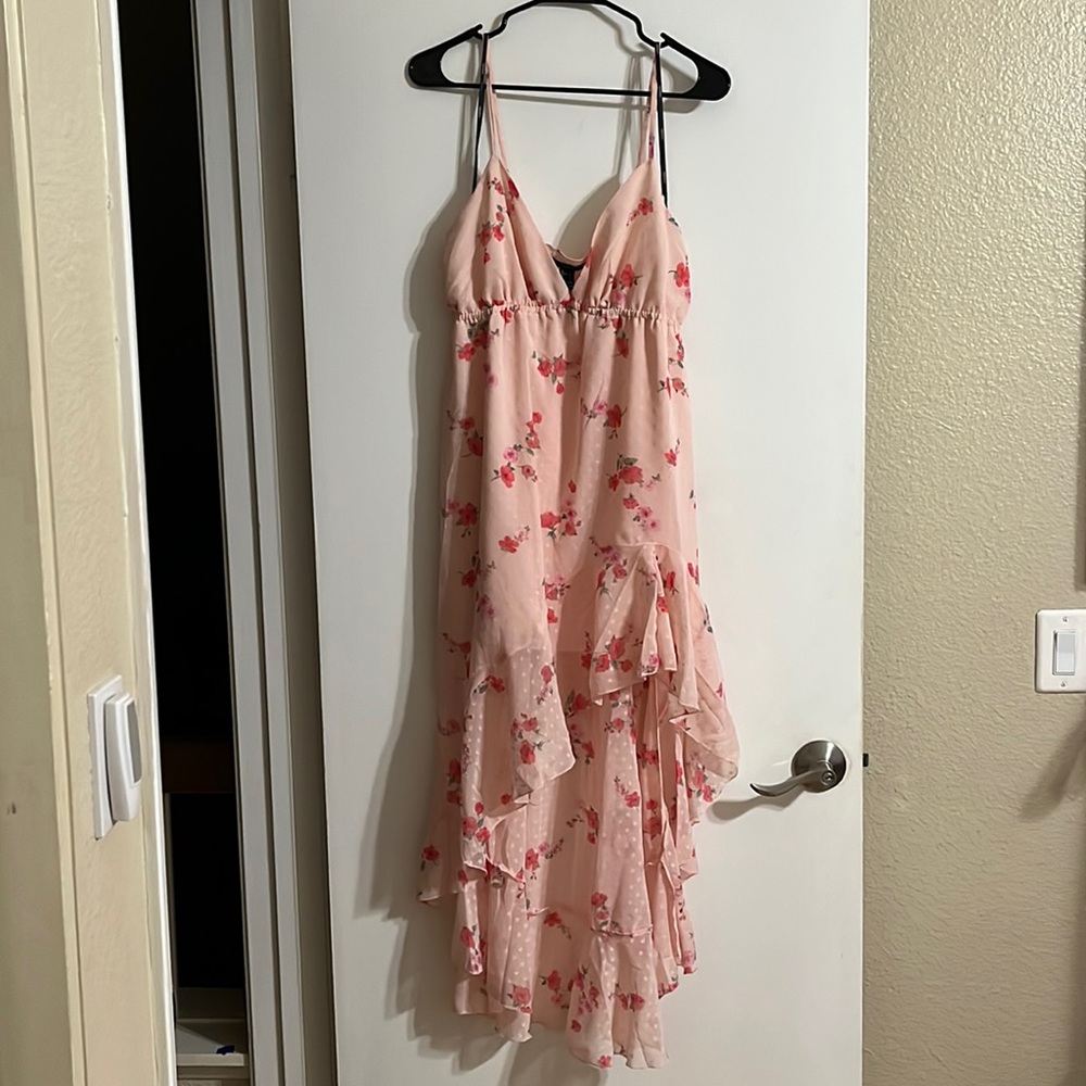 Forever 21 Floral High Low Dress